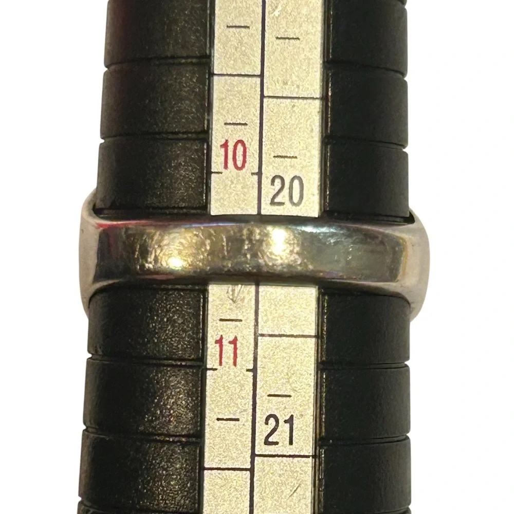 Genuine Men’s Silver Turquoise Ring